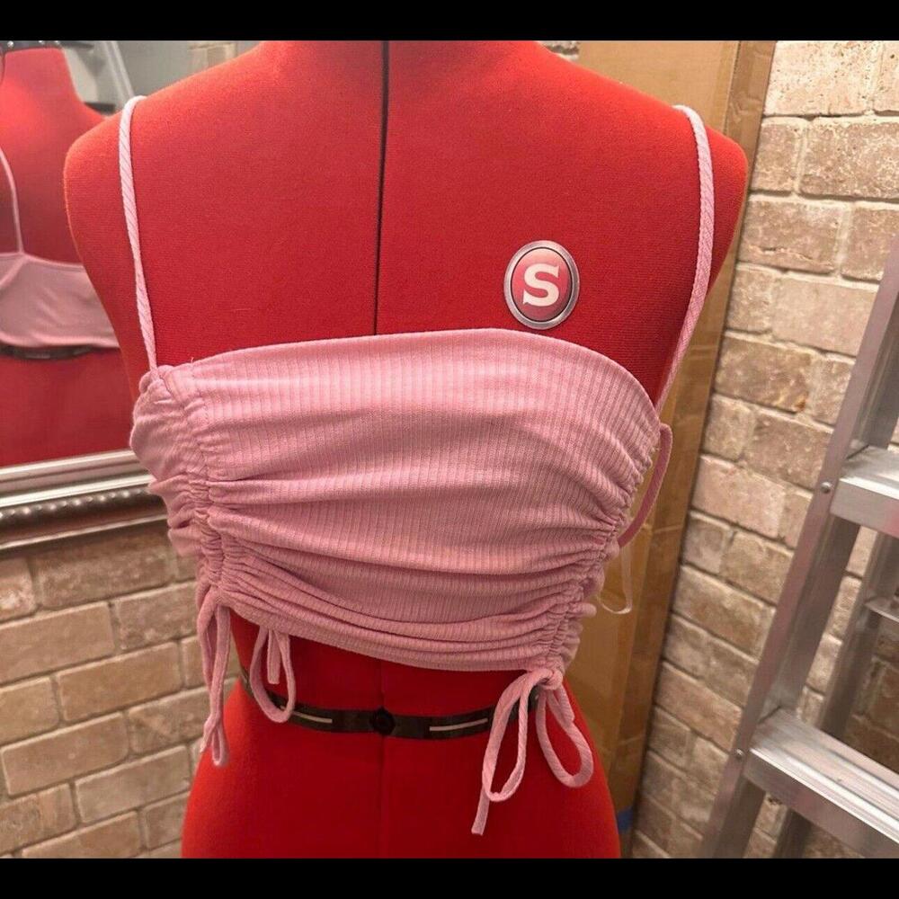 Pink two piece set tank top and pants Size S